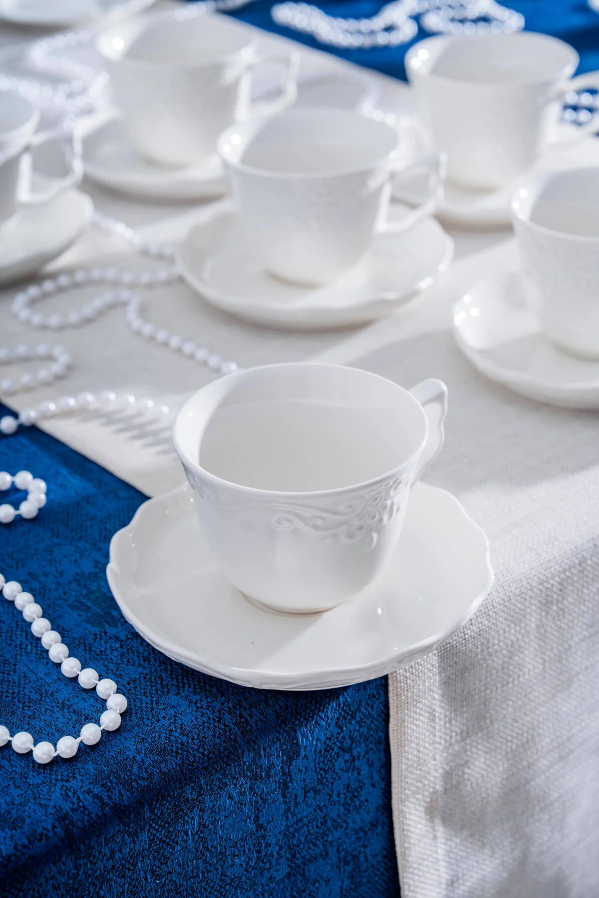 Acar King 6 Kişilik Çay Fincan Takımı 220 ml POR-07255