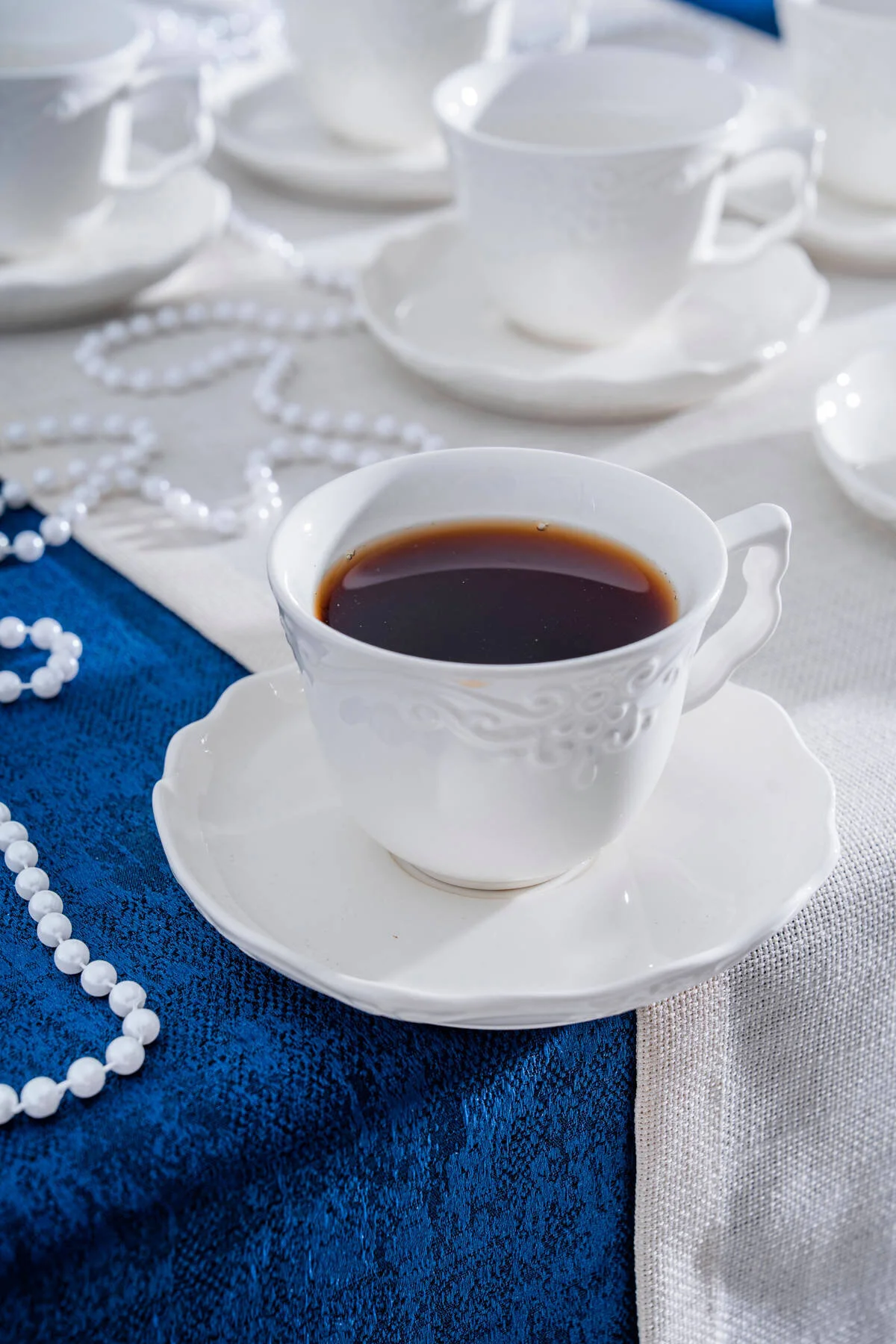 Acar King 6 Kişilik Çay Fincan Takımı 220 ml POR-07255