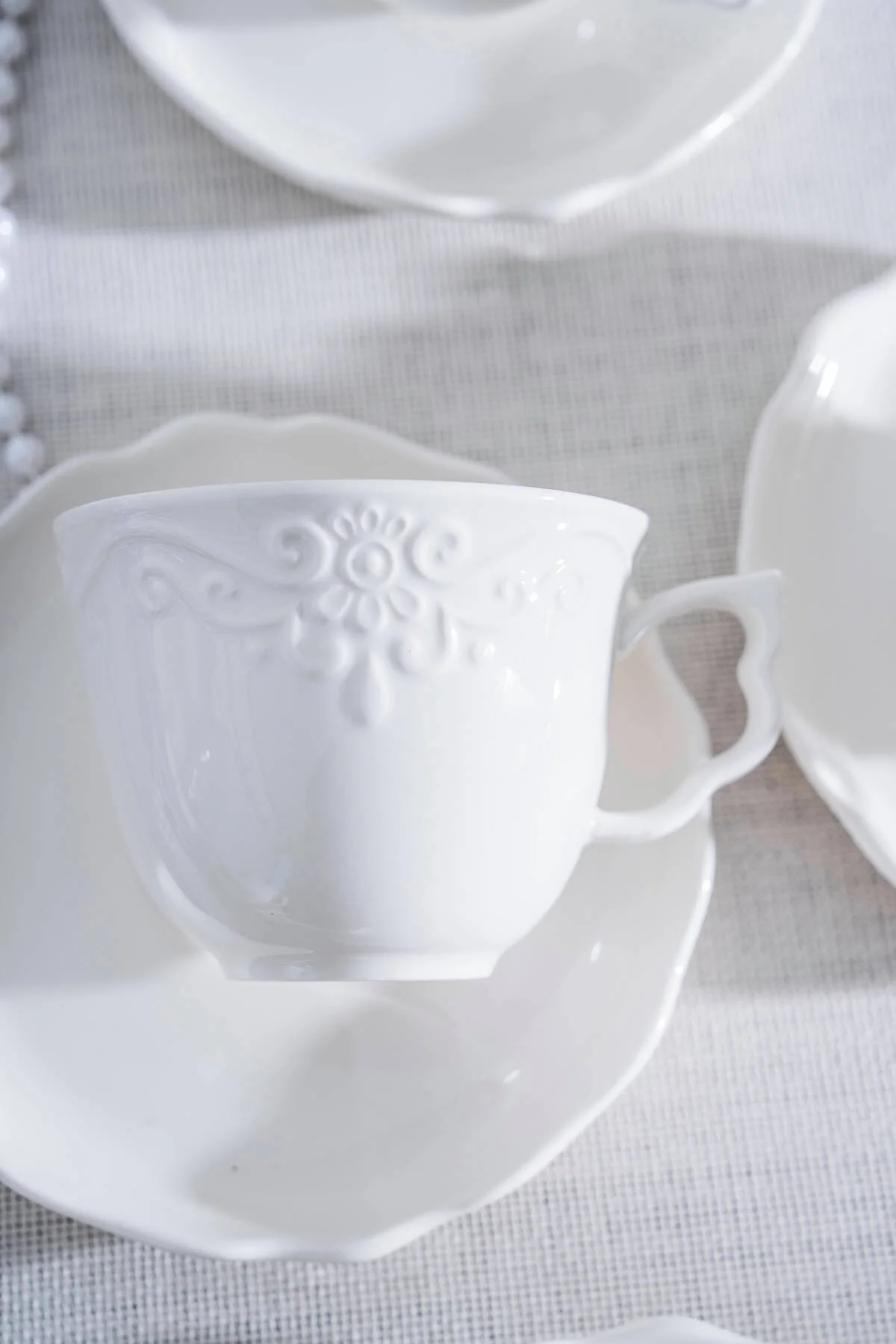 Acar King 6 Kişilik Çay Fincan Takımı 220 ml POR-07255