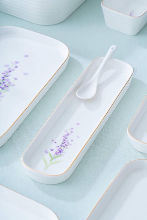 Acar Lavander 45 Parça Kahvaltı/Yemek Takımı PORWM-05310