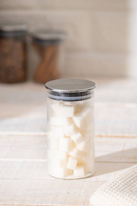 Acar Lines Borosilikat Cam Kavanoz - 300 ml SHL-06085