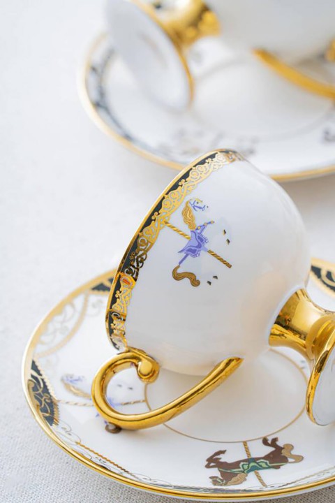 Acar Lorvil Plorvis 6 Kişilik Kahve Fincanı Takımı - 90 ml HXF-06859