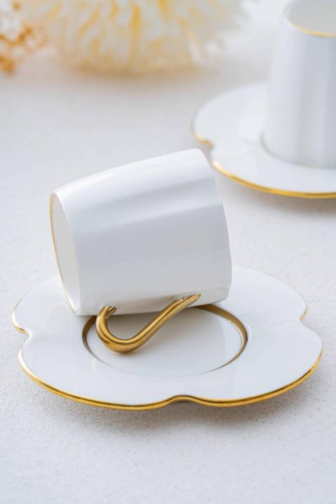 Acar Lotus Duo 2 Kişilik Kahve Fincanı Takımı - 90 ml SCT-06173