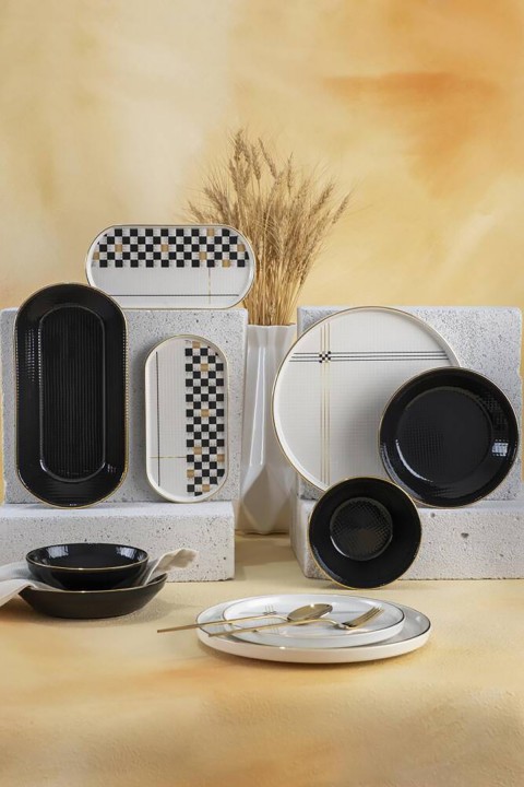 Acar Luca 6 Kişilik 27 Parça Yemek Takımı SR-22-0267