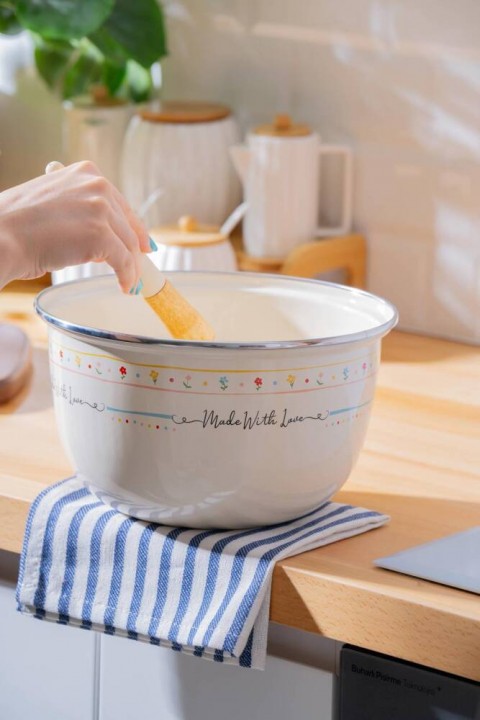 Acar Made With Love Emaye Karıştırma Kabı - 18 cm XAP-07717