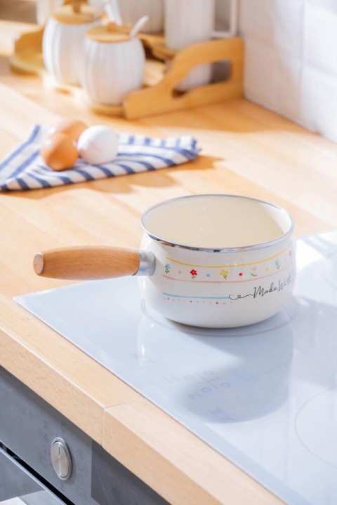 Acar Made With Love Emaye Sütlük / Sosluk - 14 cm XAP-07720