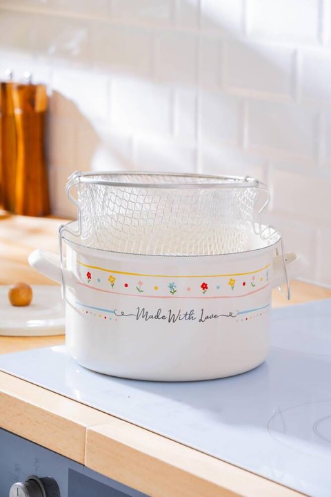 Acar Made With Love Kızartma Tenceresi - 24 cm XAP-07706