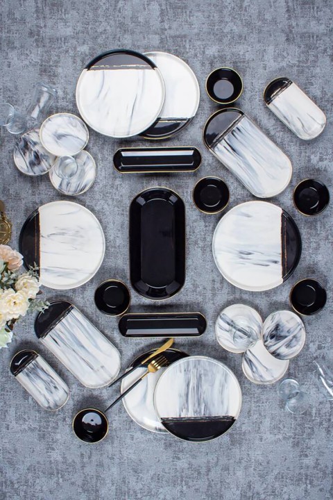 Acar Majestic 6 Kişilik 31 Parça Kahvaltı Takımı XSH-012211