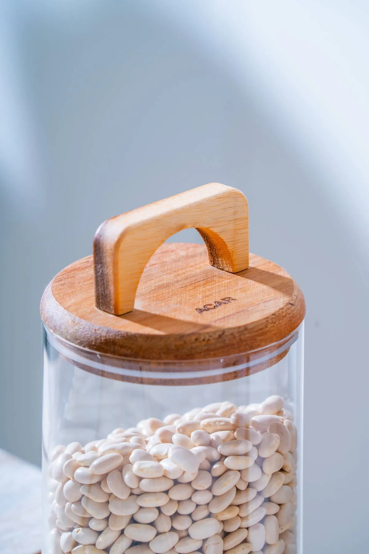 Acar Malibu Akasya Kapaklı Borosilikat Cam Kavanoz - 700 ml LND-07570