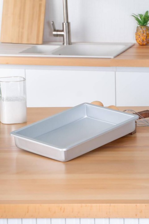 Acar Mate Dikdörtgen Kek Kalıbı - 36 cm MOON-05780