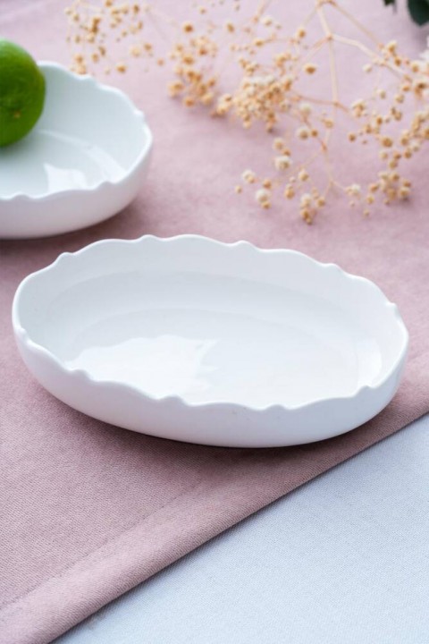 Acar Nirvana Oval Sunum Tabağı - 16.5 cm PORWM-06317