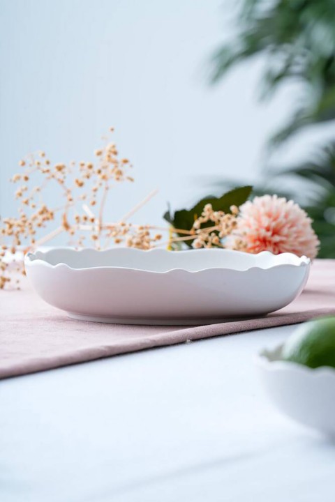 Acar Nirvana Yuvarlak Yemek Tabağı - 18.5 cm POR-06309