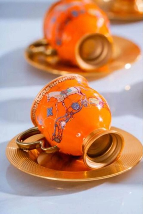 Acar Passifolia 6 Li Kahve Fincan Takımı  KOH-07324