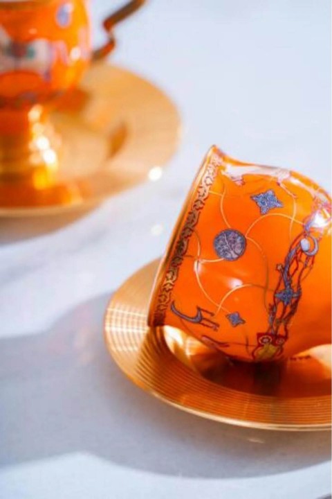 Acar Passifolia 6 Li Kahve Fincan Takımı  KOH-07324