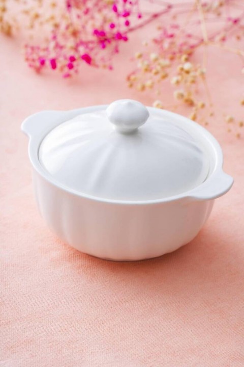 Acar Pure Carmen Kapaklı Kase - 14 cm PORWM-05327