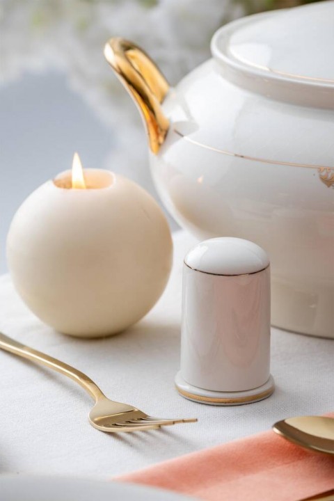 Acar Rosaline 60 Parça 12 Kişilik Gold Porselen Yemek Takımı NCY-06210