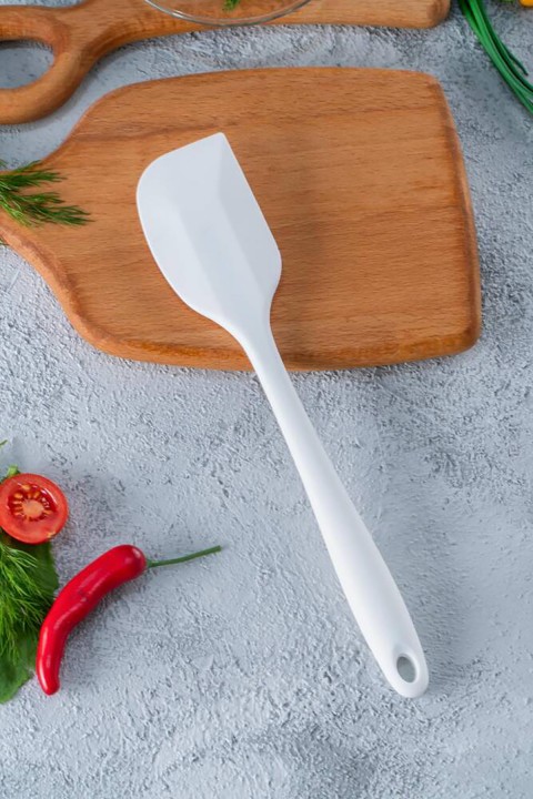 Acar Sweet Silikon Spatula - 27 cm - Beyaz ACR-155
