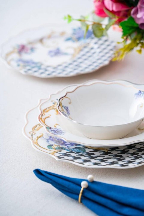 Acar Tammy 6 Kişilik 24 Parça Yemek Takımı PORWM-06353