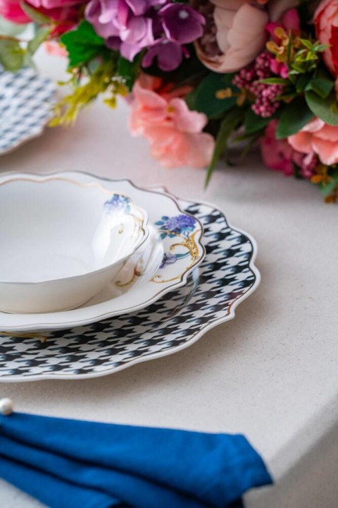 Acar Tammy 6 Kişilik 24 Parça Yemek Takımı PORWM-06353