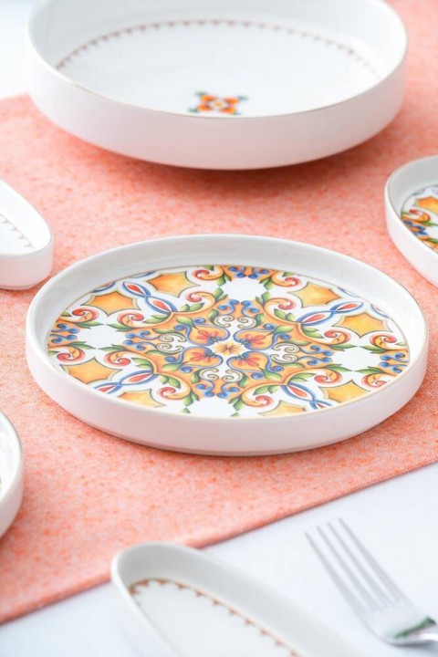 Acar Vega 6 Kişilik 45 Parça Kahvaltı & Yemek Takımı PORWM-05307