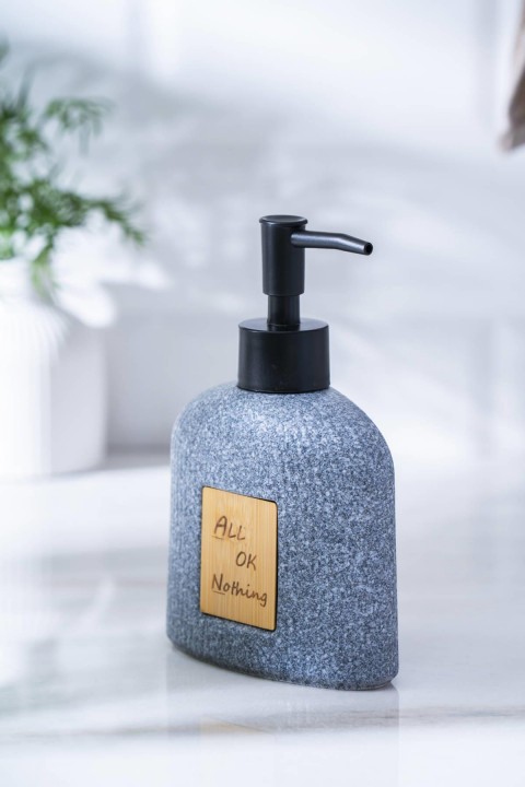 Acar Vega Nothing Sıvı Sabunluk 17 cm - Gri SABJ-06984