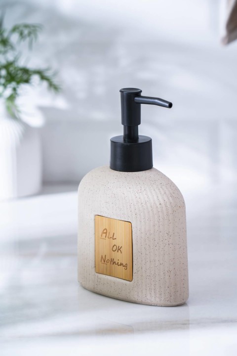 Acar Vega Nothing Sıvı Sabunluk 17 cm - Krem SABJ-06984