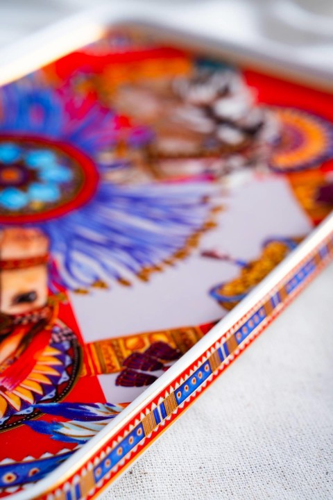 Acar Whisper Dikdörtgen Sunum Tabağı - 31 cm- Kırmızı RYL-07029