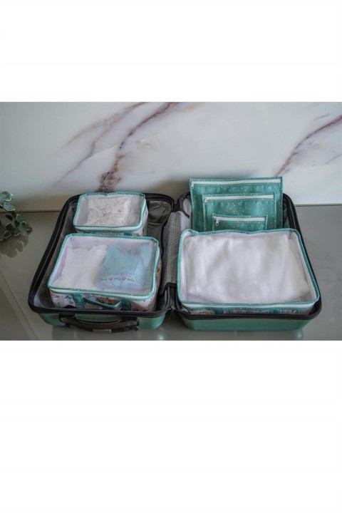 Alas Baby 6lı Seyahat Organizer Çantası - Mavi