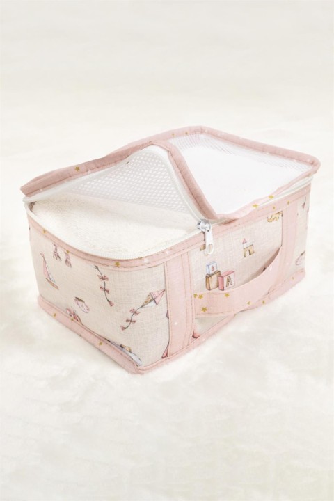 Baby 6lı Seyahat Organizer Çantası - Pembe