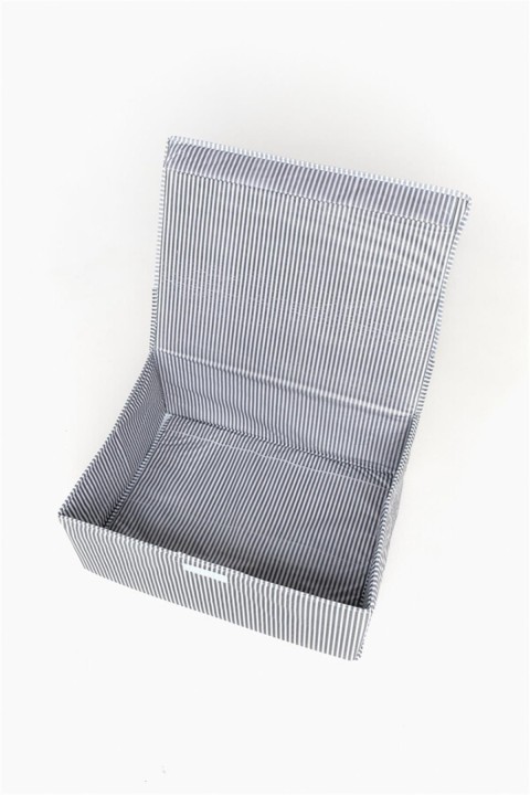 Alas Çok Amaçlı Kutu 50x40x19 - Baza - Gri - Beyaz