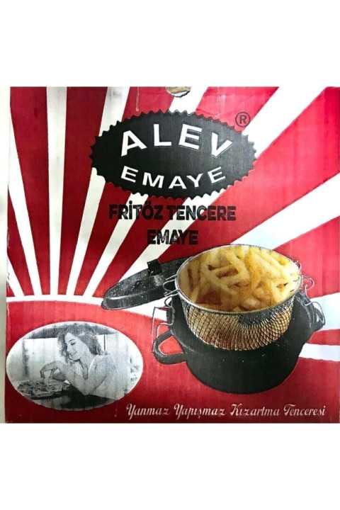 Alev Emaye Fritöz Tencere