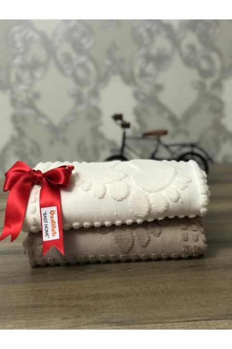 Özdilek Banyo Ayak Havlusu 2li - Krem - Bej