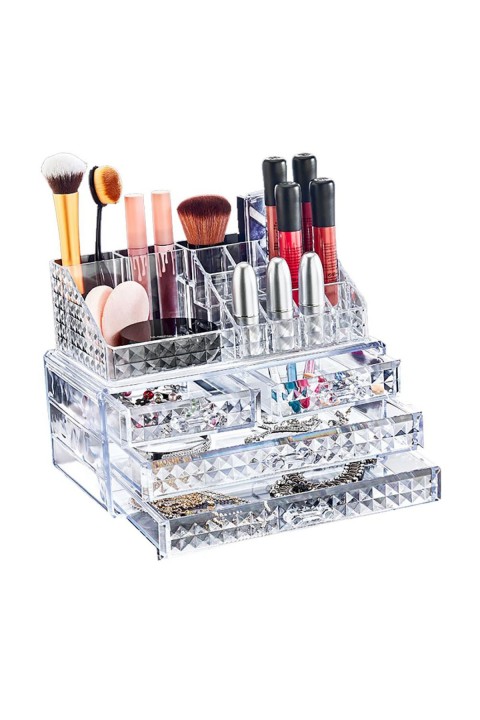 Boxup FT-023 Klasik Organizerli 4Lü Çekmeceli