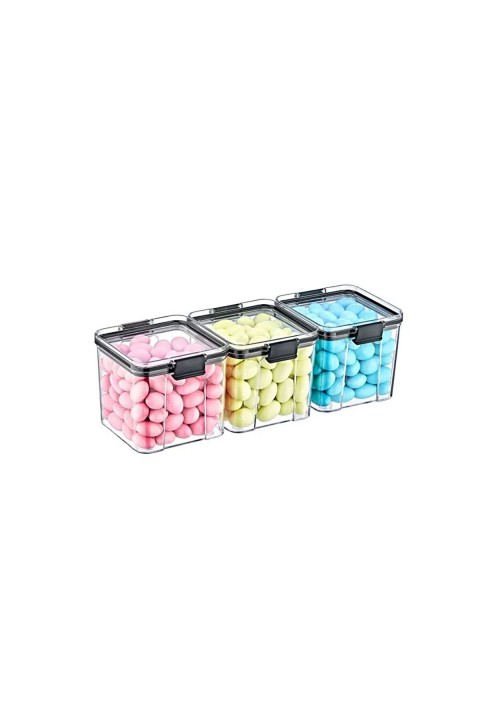 Boxup FT-105 Kilitli Saklama Kabı 3Ü Set (700 Ml.X3)