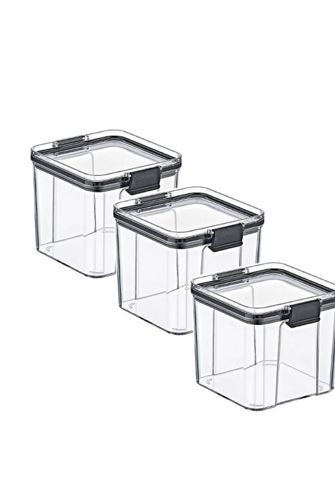 Boxup FT-105 Kilitli Saklama Kabı 3Ü Set (700 Ml.X3)