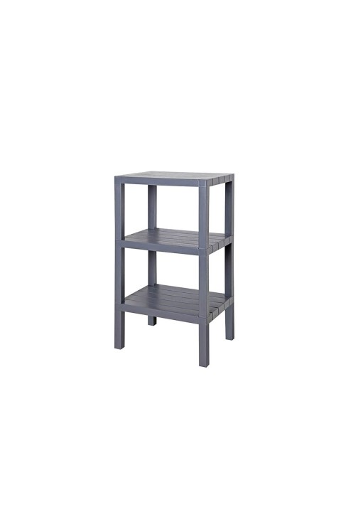 DecoBella Antrasit 3'lü Modüler Raf 81503 - Antrasit