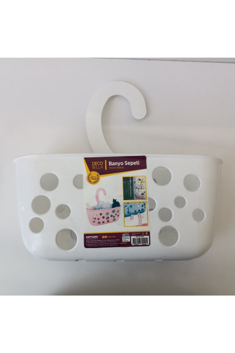 DecoBella Banyo Sepeti 70240 - Beyaz