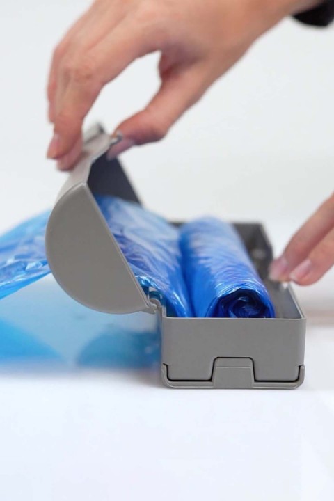 DecoBella Çöp Poşeti Haznesi 50845 - Gri