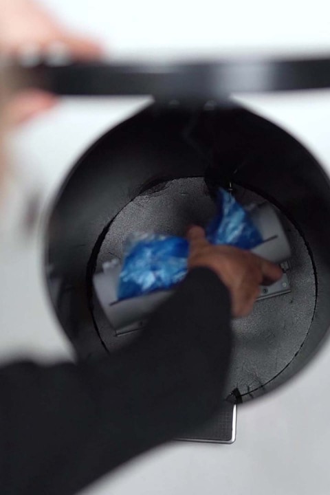 DecoBella Çöp Poşeti Haznesi 50845 - Gri