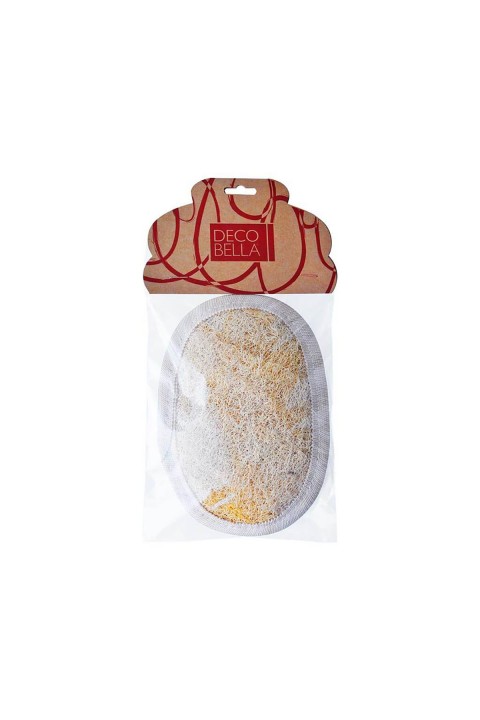 DecoBella Kabak Oval Yüz Pedi 70183 - Krem