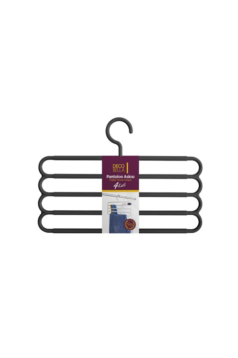 DecoBella Pantolon Askısı 50823 - Siyah DecoBella Pantolon Askısı 50823 - Siyah