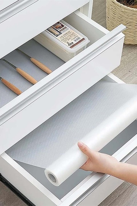 DecoBella Raf Örtüsü 50x125 cm 83113 - Şeffaf