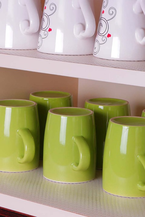 DecoBella Raf Örtüsü 50x125 cm 83113 - Şeffaf