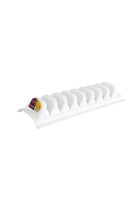 DecoBella Tabaklık 8 Gözlü 50846 - Beyaz
