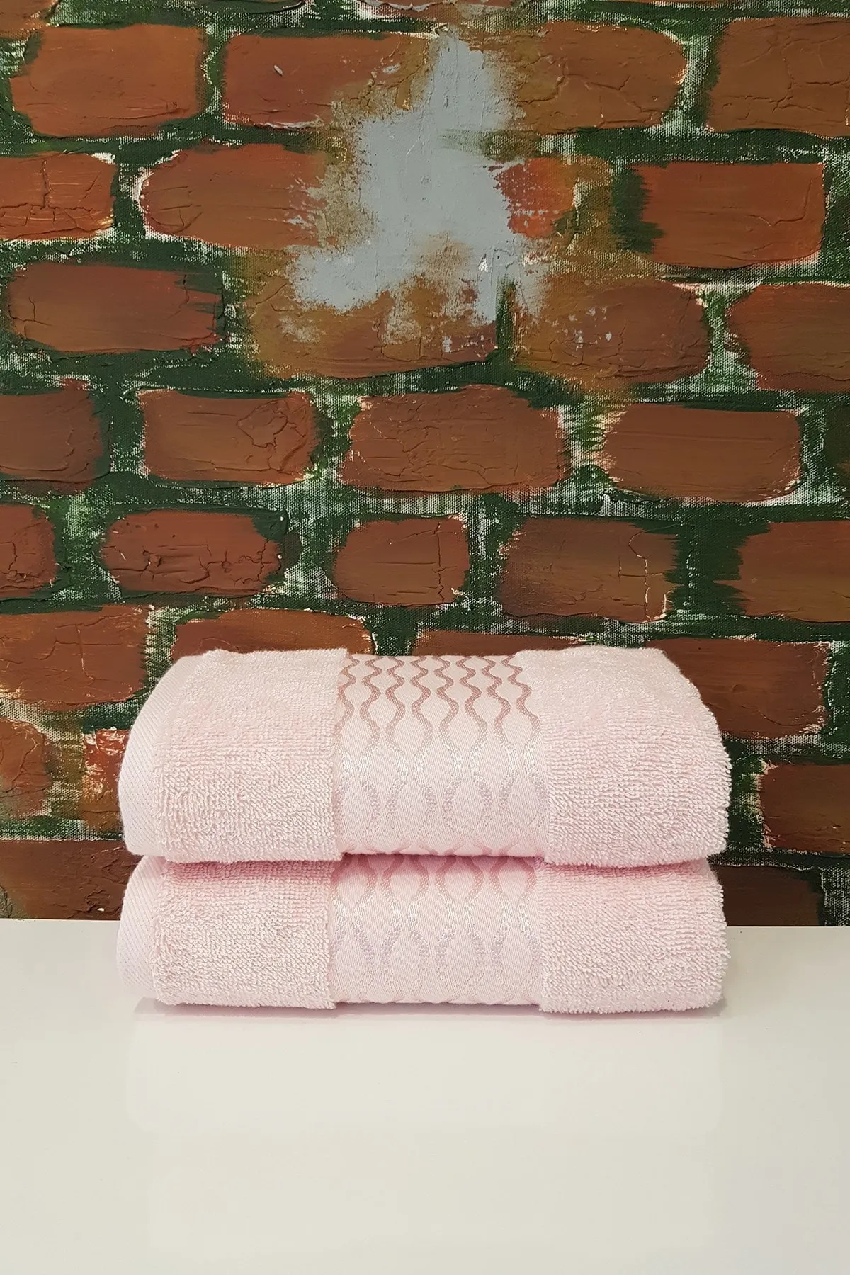 Elissa Havlu 2 Adet - Pudra