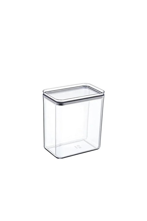 Emhouse Kristal Dikdörtgen Saklama Kabı 2,6 Lt - Şeffaf Emhouse Kristal Dikdörtgen Saklama Kabı 2,6 Lt - Şeffaf