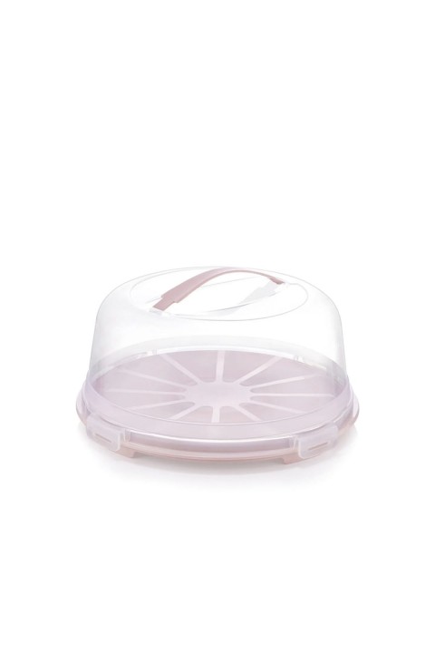 Emhouse Yuvarlak Pasta Taşıma Kabı - Pembe Emhouse Yuvarlak Pasta Taşıma Kabı - Pembe