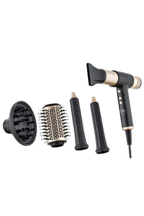 Fakir Airwave Saç Şekillendirici Set - Gold