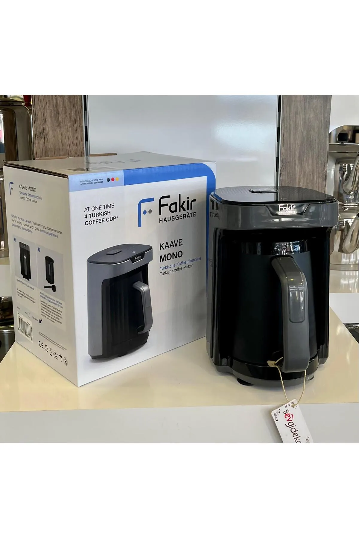 Fakir Kaave Mono Türk Kahve Makinesi - Gri