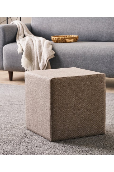 Favora Asos Puf - Kahverengi